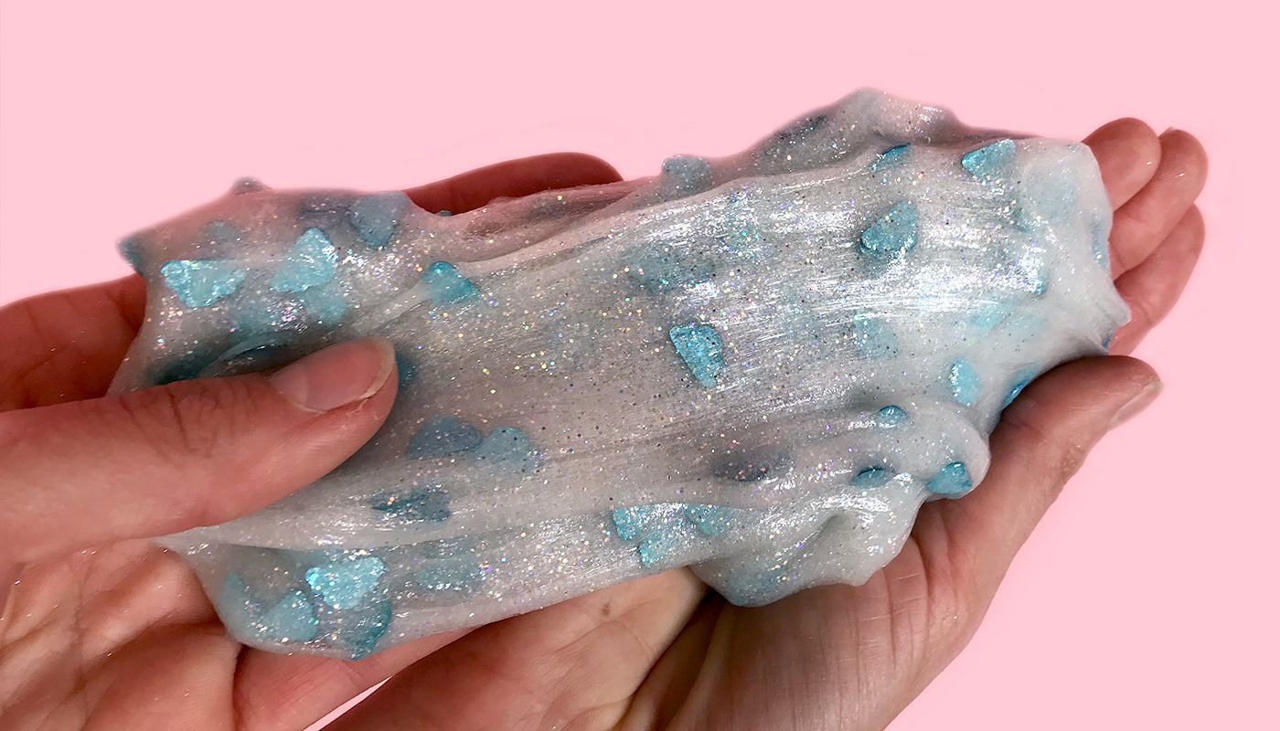 How to Make Glossy Slime at Home in 4 Easy Steps - Petite 'n